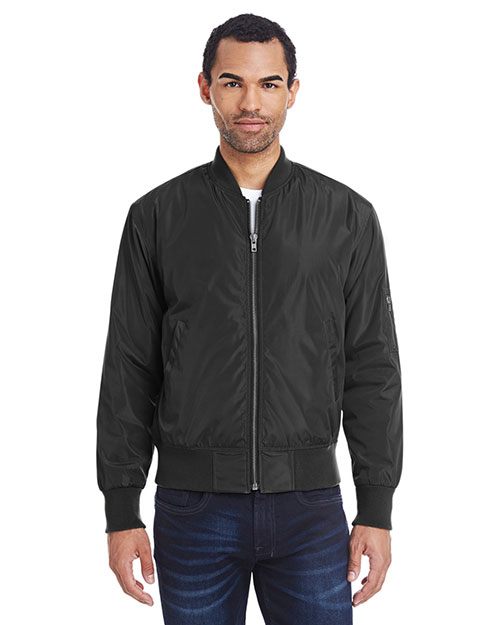 Threadfast Apparel 395J Unisex 5.75 oz Bomber Jacket at GotApparel