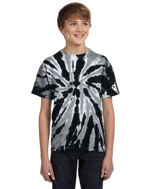 Tie-Dye CD110Y Boys 5.4 Oz. 100% Cotton Twist D T-Shirt at GotApparel