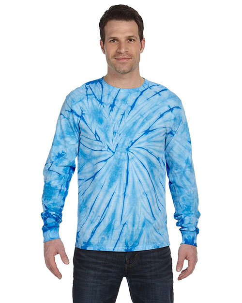 Tie-Dye CD2000 Men 5.4 Oz. 100% Cotton Long-Sleeve T-Shirt at GotApparel