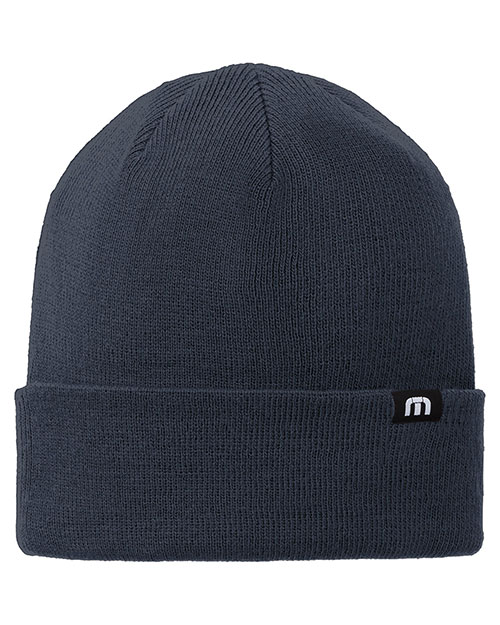 TravisMathew Solid Cuffed Beanie TM1MY394 at GotApparel
