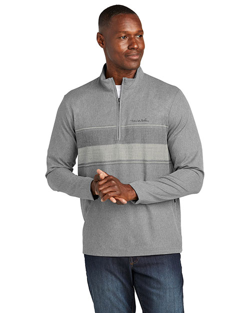 TravisMathew Balboa Chest Stripe 1/4-Zip TM1MZ340 at GotApparel