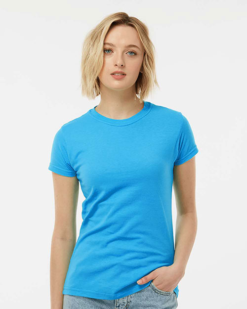 Tultex 213 Women 's Slim Fit Fine Jersey T-Shirt at GotApparel