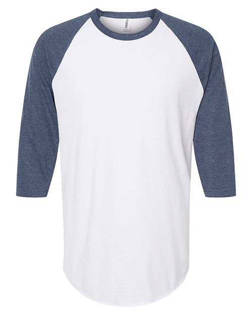 Tultex 245 Unisex Fine Jersey Raglan T-Shirt at GotApparel