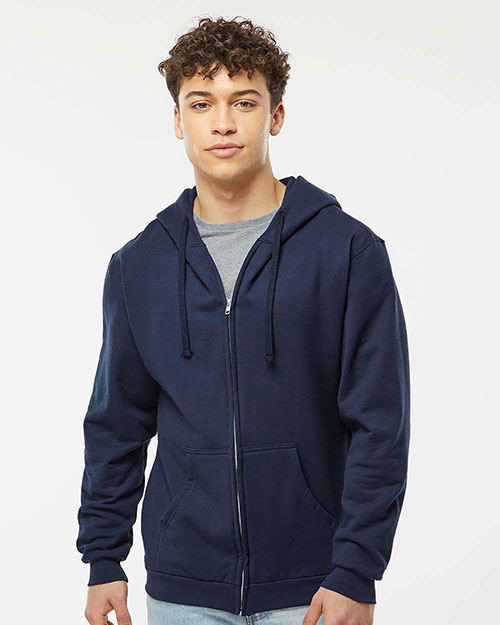 Tultex 331 Unisex Full-Zip Hooded Sweatshirt at GotApparel