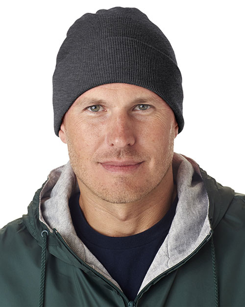 UltraClub 8130 Unisex Knit Beanie with Cuff at GotApparel