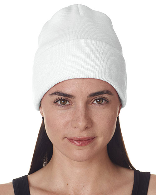 UltraClub 8130 Unisex Knit Beanie with Cuff at GotApparel