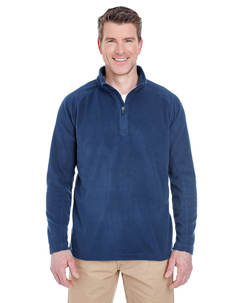 UltraClub 8180 Adult Cool & Dry 1/4-Zip MicroFleece at GotApparel