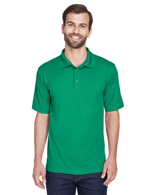 Ultraclub 8210 Men Cool & Dry Mesh Pique Polo at GotApparel