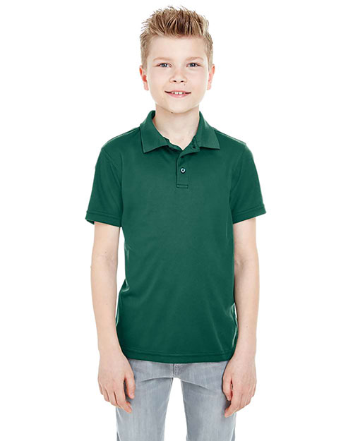 Ultraclub 8210Y Boys Cool & Dry Mesh Pique Polo at GotApparel