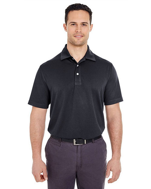 UltraClub 8320 Men Platinum Performance Jacquard Polo with Temp Control Technology at GotApparel
