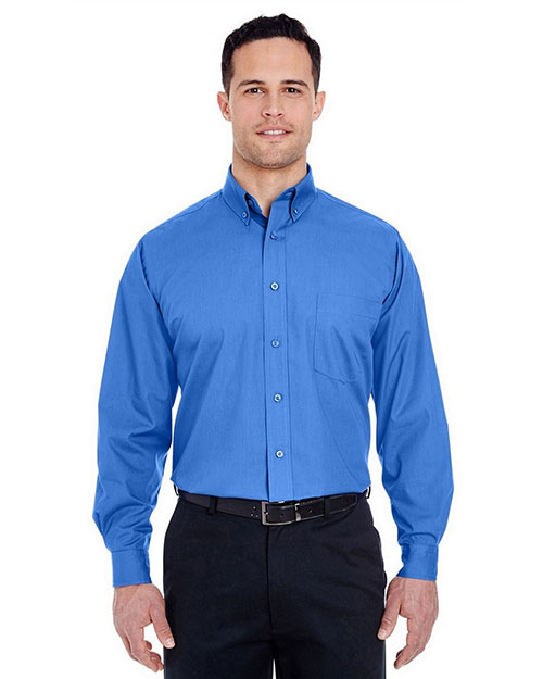 UltraClub 8355 Men Easy Care Broadcloth at GotApparel