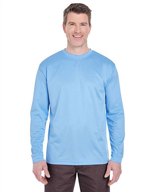 Ultraclub 8401 Men Cool & Dry Sport Long-Sleeve Tee at GotApparel