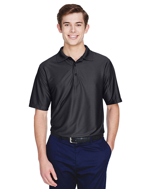 Harriton M354 Men Micro Pique Polo Charcoal S