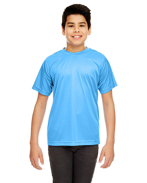 Ultraclub 8420Y Boys Cool & Dry Sport Performance Interlock Tee at GotApparel