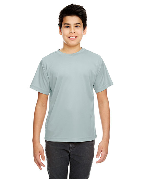 Ultraclub 8420Y Boys Cool & Dry Sport Performance Interlock Tee at GotApparel