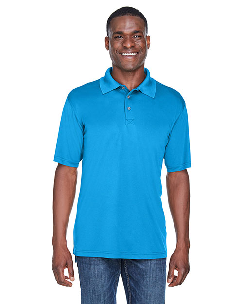 Ultraclub 8425 Men Cool & Dry Sport Performance Interlock Polo at GotApparel