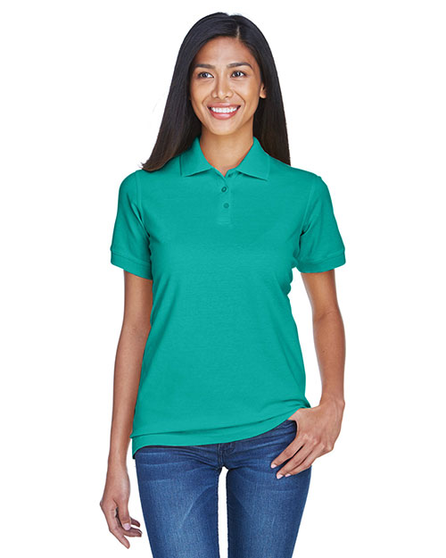 Ultraclub 8530 Women Classic Pique Polo at GotApparel