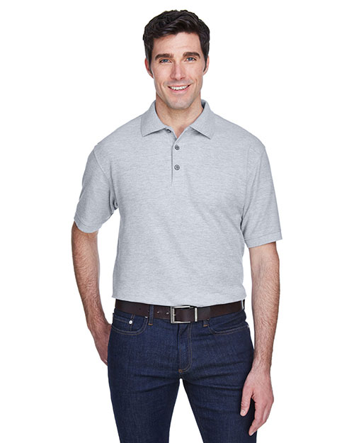 Ultraclub 8540 Men Whisper Pique Polo at GotApparel