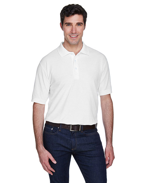Ultraclub 8540 Men Whisper Pique Polo at GotApparel