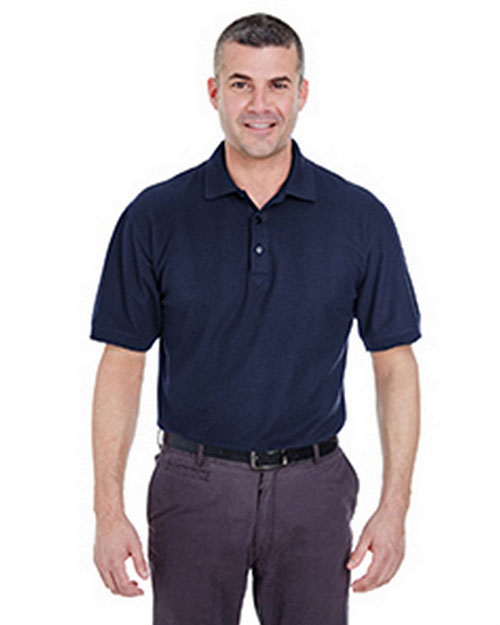 UltraClub 8540T Men Tall Whisper Pique Polo at GotApparel