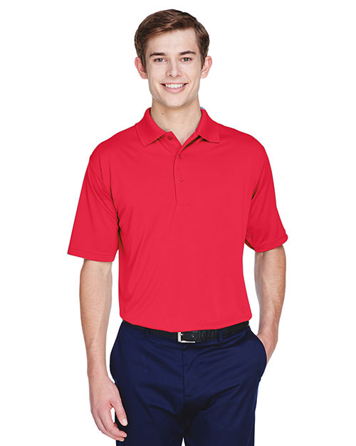 UltraClub 8610 Adult Men Cool & Dry 8 Star Elite Performance Interlock Polo at GotApparel