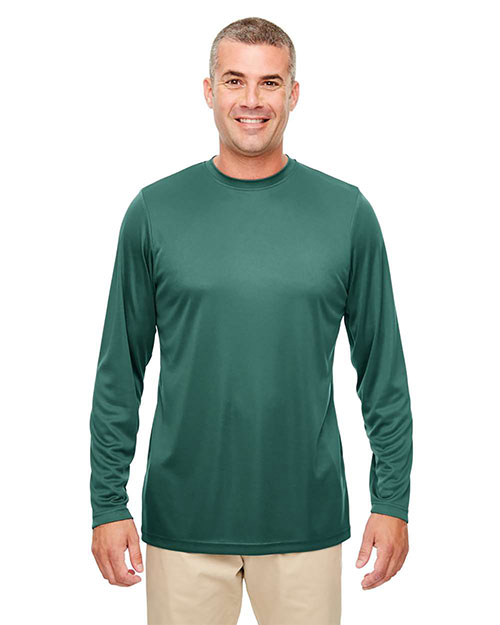 Ultraclub 8622 Men Cool & Dry Performance Long-Sleeve Top at GotApparel