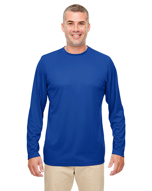 Ultraclub 8622 Men Cool & Dry Performance Long-Sleeve Top at GotApparel