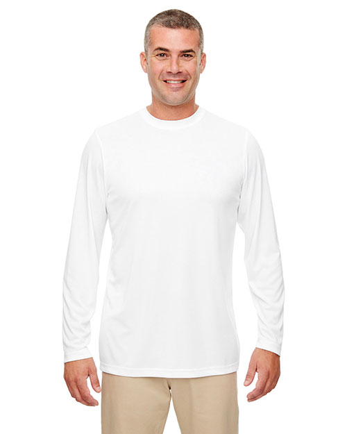 Ultraclub 8622 Men Cool & Dry Performance Long-Sleeve Top at GotApparel