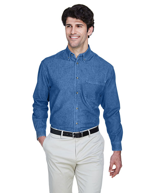 Ultraclub 8960 Men C Adult Cypress Colors Woven With Pocket at GotApparel