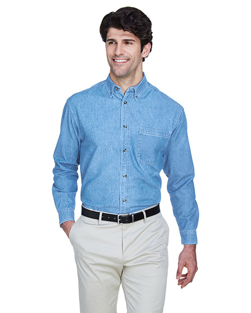 Ultraclub 8960 Men C Adult Cypress Colors Woven With Pocket at GotApparel