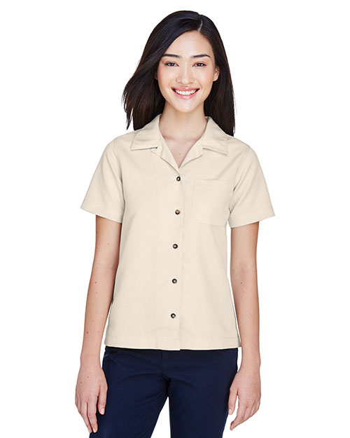 Ultraclub 8981 Women Cabana Breeze Camp Shirt at GotApparel