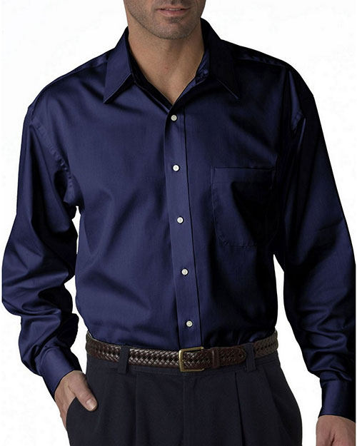 UltraClub 8991 Men Whisper Elite Twill at GotApparel