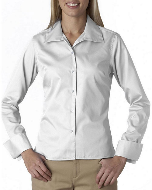 UltraClub 8992 Women Whisper Elite Twill at GotApparel
