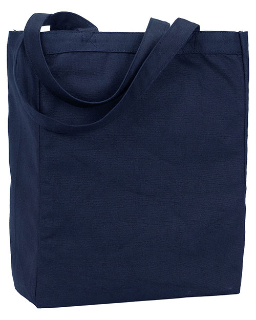 UltraClub 9861 Women Recycled Cotton Canvas Tote With Gusset at GotApparel