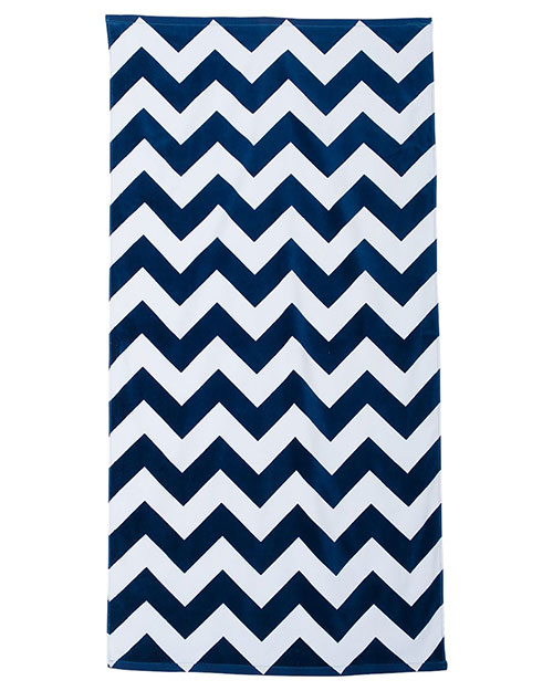 Ultraclub C3060 Men Velour Beach Towel at GotApparel