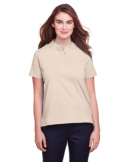 Ultraclub UC105W Women Ladies' Lakeshore Stretch Cotton Performance Polo at GotApparel
