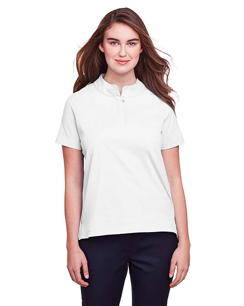 Ultraclub UC105W Women Ladies' Lakeshore Stretch Cotton Performance Polo at GotApparel