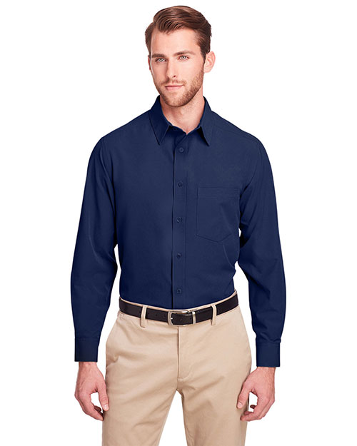 Ultraclub UC500 Men Bradley Performance Woven Shirt at GotApparel