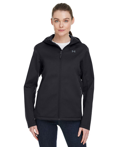 Under Armour 1371595 Ladies' ColdGear® Infrared Shield 2.0 Hooded Jacket at GotApparel