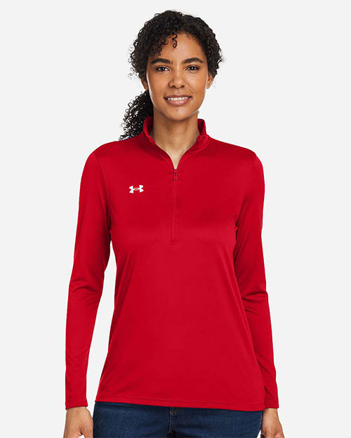 Under Armour 1376862 Ladies' Team Tech Half-Zip at GotApparel