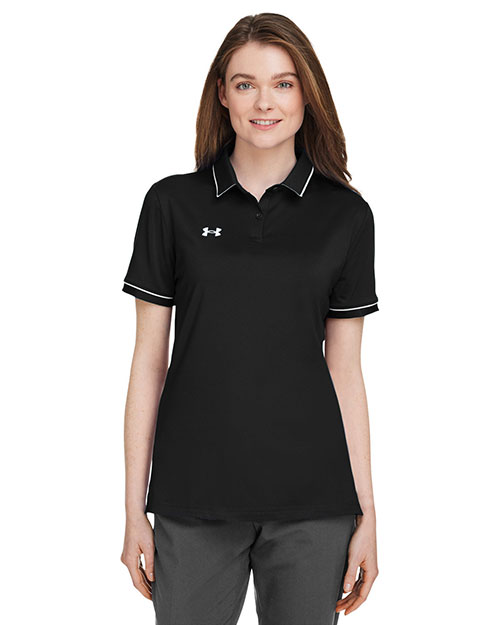 Under Armour 1376905 Ladies' Tipped Teams Performance Polo at GotApparel