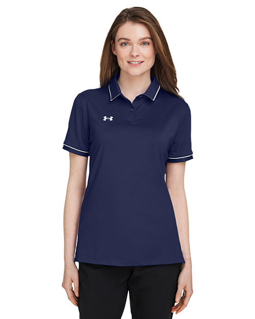 Under Armour 1376905 Ladies' Tipped Teams Performance Polo at GotApparel