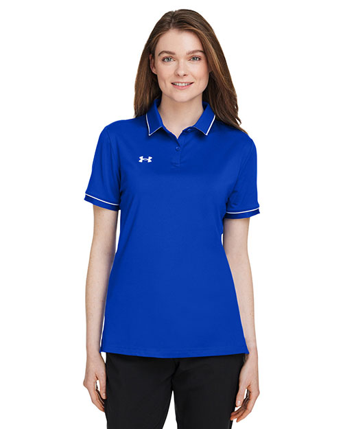 Under Armour 1376905  Ladies' Tipped Teams Performance Polo at GotApparel