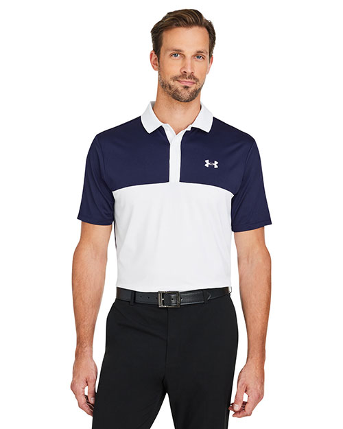 Under Armour 1377375  Men's Performance 3.0 Colorblock Polo at GotApparel