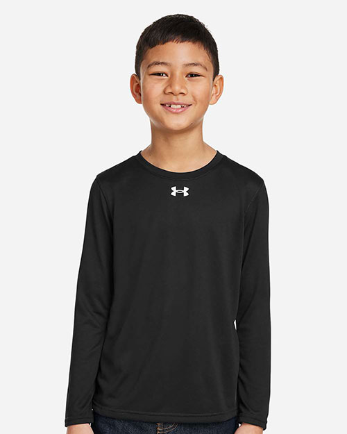Under Armour 1377488 Youth Tech™ Team Long Sleeve T-Shirt at GotApparel