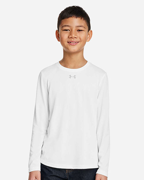 Under Armour 1377488 Youth Tech™ Team Long Sleeve T-Shirt at GotApparel