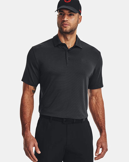 Under Armour 1378676 Men's Playoff 3.0 Stripe Polo at GotApparel