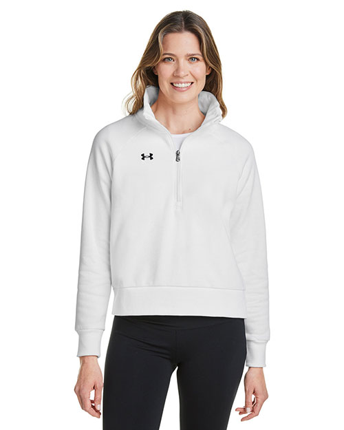 Under Armour 1379492  Ladies' Rival Fleece Quarter-Zip at GotApparel