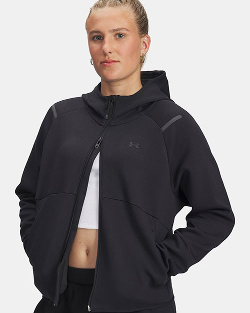 Under Armour 1379842 Women's Unstoppable Fleece Full-Zip at GotApparel