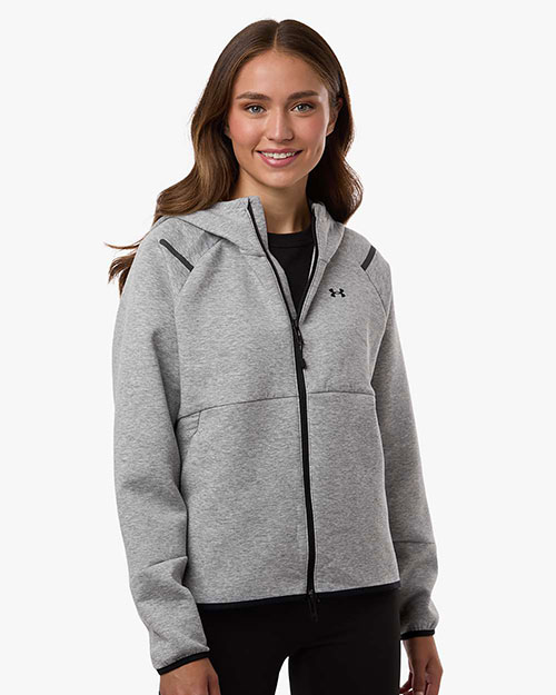 Under Armour 1379842 Women's Unstoppable Fleece Full-Zip at GotApparel